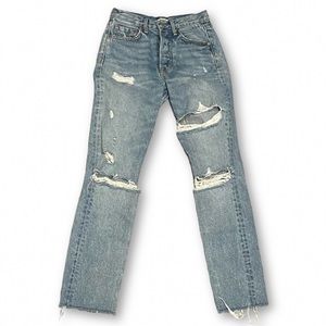 GRLFRND Karolina Crop Jeans